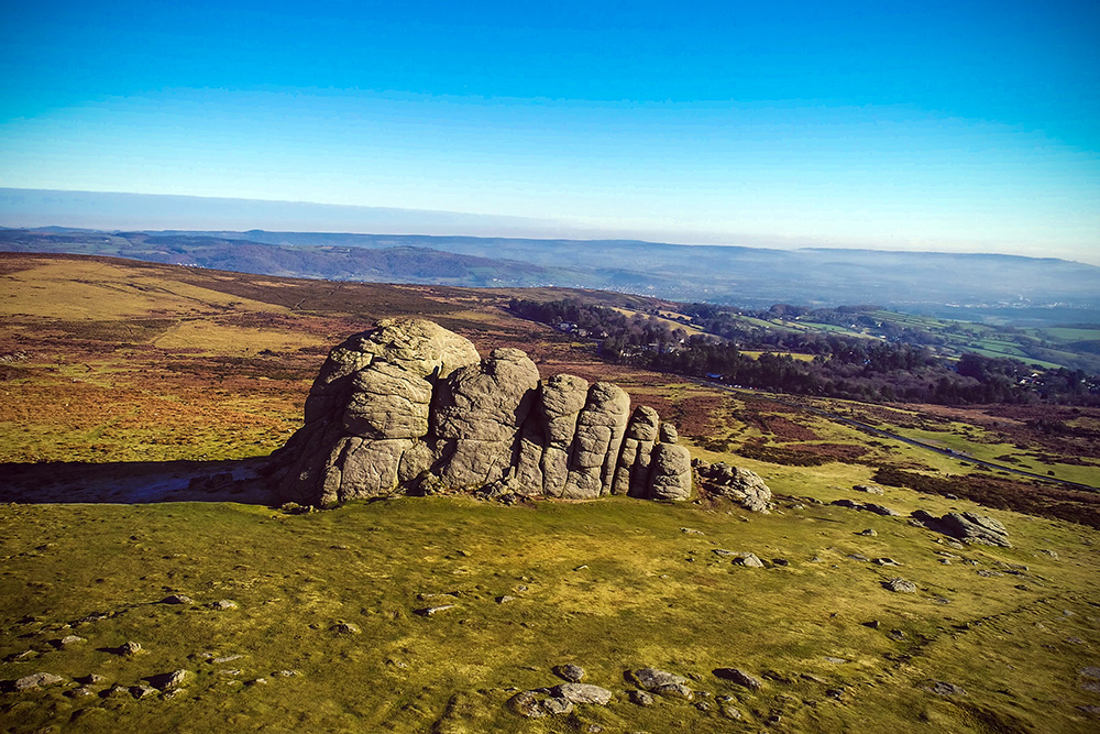 Aerial Filming: Haytor Dartmoor from Aerial Media Services